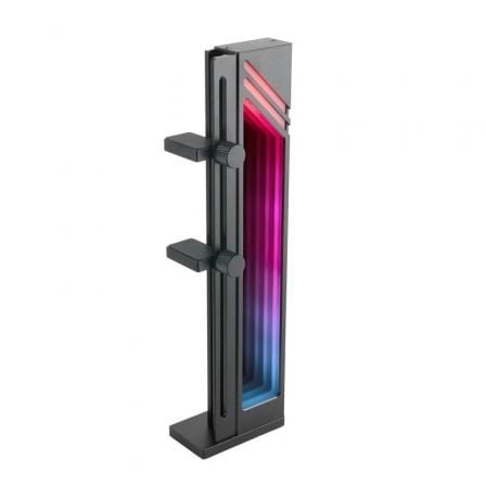 Soporte para Tarjeta Gráfica ARGB Mars Gaming MCA-GCB/ Compatibilidad Universal/ Negro