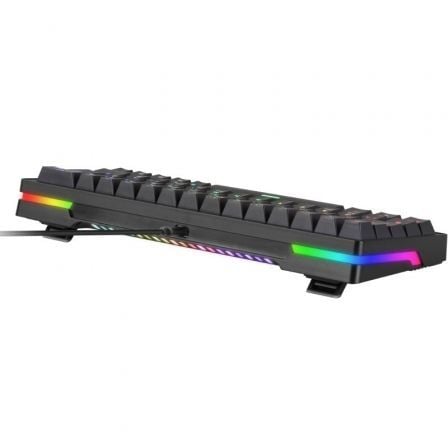 Teclado Gaming Mecánico Mars Gaming MKMINIPRO/ Switch Amarillo