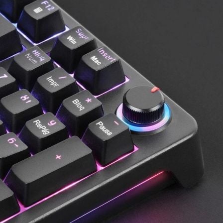 Teclado Gaming Mecánico Mars Gaming MKPROBES/ Switch Azul