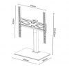Soporte de Mesa TM Electrón TMSLC419 para TV de 32-50"/ hasta 30kg