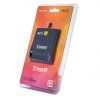 Lector de DNI TooQ TQR-210B/ USB 2.0/ Negro