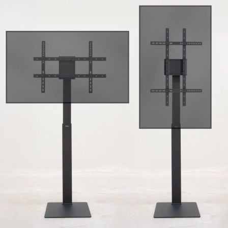 Soporte de Suelo Giratorio/Rotable TooQ FS2286M-B para TV 37-70"/ hasta 40kg