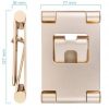 Soporte para Smartphone/Tablet TooQ PH-KEOPS-ALBA/ Dorado