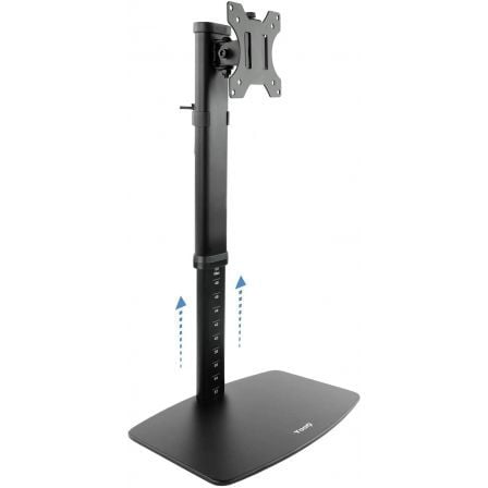 Soporte de Sobremesa para Monitor TooQ DB1127TN-B/ Giratorio/ Inclinable / hasta 6kg