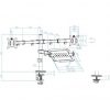 Soporte de Mesa para 2 Monitores y 1 Portátil TooQ DB1202TN-B/ Giratorio/ Inclinable/ hasta 9kg