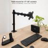 Soporte de Mesa para Monitor TooQ DB1801TN-B/ Giratorio/ Inclinable/ hasta 8kg
