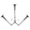 Soporte de Mesa para Monitor TooQ DB3032TNR-S/ Giratorio/ Inclinable/ hasta 9kg