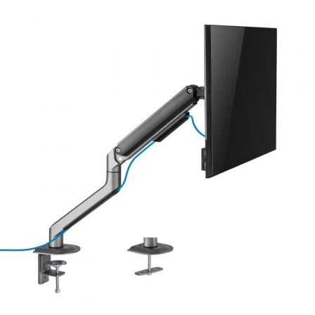 Soporte de Mesa para Monitor TooQ DB4032TNR-G/  Giratorio/ Inclinable/ hasta 9kg