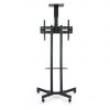 Soporte de Suelo Inclinable/ Ajustable TooQ FS1470M-B para TV de 37-70"/ hasta 50kg