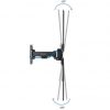 Soporte de Pared Extensible/ Giratorio/ Inclinable TooQ LP1355TN-B para TV de 13-55"/ hasta 25kg