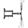 Soporte de Pared Orientable / Inclinable TooQ LP6055TN-B para TV de 23-55"/ hasta 30kg