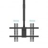 Soporte de Techo Giratorio/ Inclinable/ Nivelable TooQ LPCE1186TSLI-B para TV de 43-86"/ hasta 60kg