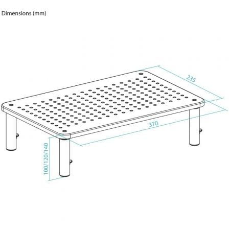Soporte para Monitor TooQ TQMR081/ hasta 20kg