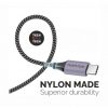 Cable USB 2.0 Tipo-C Tech One Tech TEC2023/ USB Tipo-C Macho - USB Macho/ 2m/ Gris