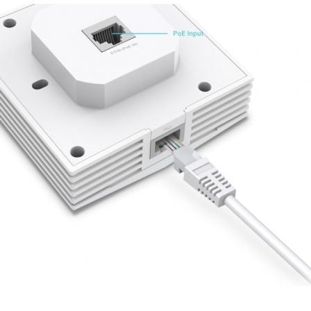 Punto de Acceso Inalámbrico TP-Link Omada EAP650-WALL/ WiFi 6/ PoE+/ 2976Mbps/ 2.4GHz 5GHz/ Antenas de 5dBi/ WiFi 802.11 ax/ac/a/n/b/g