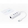 Hub USB 3.0 TP-Link UE330/ 3xUSB/ 1xRJ45/ Blanco