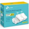 Adaptador Powerline TP-Link WPA4220TKit 500Mbps/ Alcance 300m/ Pack de 3