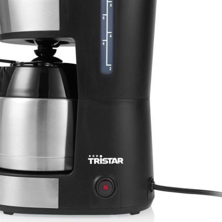 Cafetera de Goteo Tristar CM-1283/ 10 Tazas/ Negra y Plata