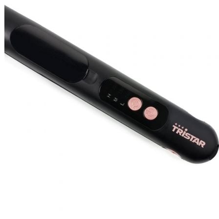 Plancha para el Pelo Tristar HD-2501/ Negro y Rosa