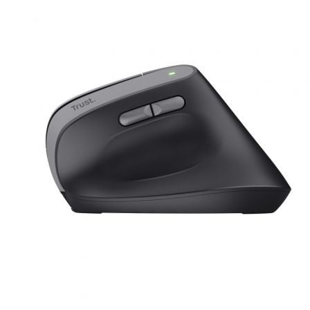 Ratón Vertical Inalámbrico Trust Bayo II/ Batería recargable/ Hasta 2400 DPI