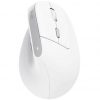 Ratón Vertical Inalámbrico Trust Bayo II/ Batería recargable/ Hasta 2400 DPI/ Blanco