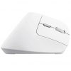 Ratón Vertical Inalámbrico Trust Bayo II/ Batería recargable/ Hasta 2400 DPI/ Blanco