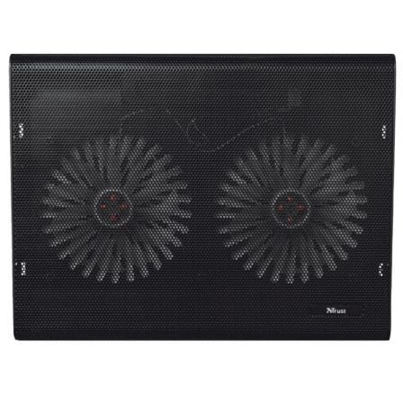 Soporte Refrigerante Trust 20104 para Portátiles hasta 17.3"/ Azul