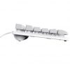 Teclado Gaming Trust Gaming GXT 833W Thado TKL/ Blanco