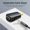 Adaptador Conversor Vention AIDB0/ HDMI Macho a VGA Hembra/ Audio Jack 3.5mm