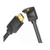 Cable HDMI 2.0 4K Acodado 90º Vention AARBG/ HDMI Macho - HDMI Macho/ 1.5m/ Negro