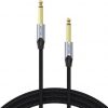 Cable Estéreo Vention BASHG/ Jack 6.5 Macho - Jack 6.5 Macho/ 1.5m/ Gris