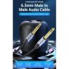 Cable Estéreo Vention BASHG/ Jack 6.5 Macho - Jack 6.5 Macho/ 1.5m/ Gris