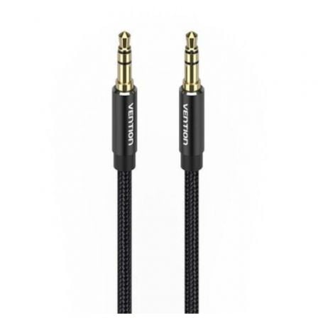 Cable Estéreo Vention BAWBJ/ Jack 3.5 Macho - Jack 3.5 Macho/ 5m/ Negro