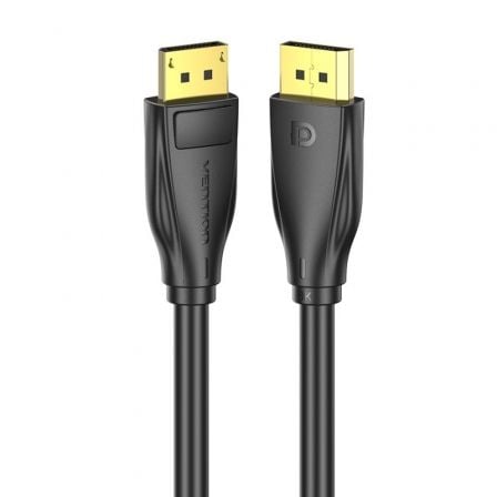 Cable DisplayPort 1.4 8K Vention HCDBF/ DisplayPort Macho - DisplayPort Macho/ 1m/ Negro