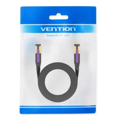 Cable de Red RJ45 STP Vention ICABG Cat.7/ 1.5m/ Negro