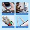 Cable USB 2.0 Lightning Vention LAIWF/ USB Macho - Lightning Macho/ 480Mbps/ 1m/ Blanco