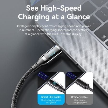 Cable USB 2.0 Tipo-C 5A 100W Vention TAYBAV/ USB Tipo-C Macho - USB Tipo-C Macho/ Hasta 100W/ 480Mbps/ 1.2m/ con Pantalla LED/ Negro