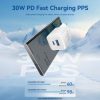 Cargador de Pared GaN Vention FEQB0-EU/ 1xUSB Tipo-C/ 1xUSB/ 30W