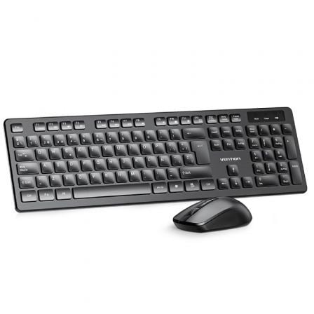 Teclado y Ratón Inalámbricos Vention Combo KTDB0-ES