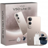 Smartphone Vivo V50 Lite 8GB/ 256GB/ 6.77"/ 5G/ Oro Titanio