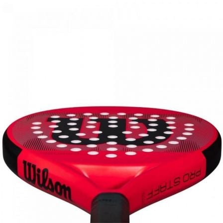 Pala de Pádel Wilson Pro Staff Team RDBK/ Negra y Roja