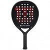 Pala de Pádel Wilson Pro Staff Team TX V2/ Negra y Roja