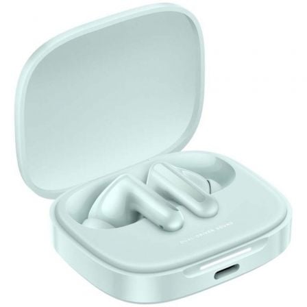 Auriculares Bluetooth Xiaomi Redmi Buds 6 con estuche de carga/ Autonomía 10h/ Verdes
