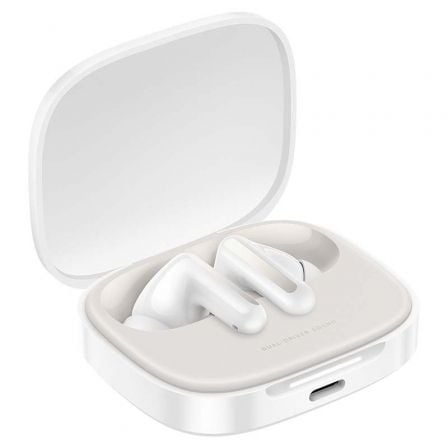 Auriculares Bluetooth Xiaomi Redmi Buds 6 con estuche de carga/ Autonomía 10h/ Blancos