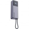 Powerbank 10000mAh Xiaomi Power Bank 10000 Integrated Cable/ 165W/ Gris