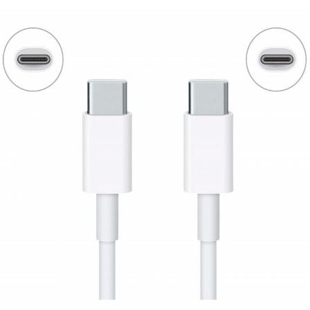 Cable USB 2.0 Tipo C Xiaomi SJV4108GL/ USB Tipo-C Macho - USB Tipo-C Macho/ 1.5m/ Blanco