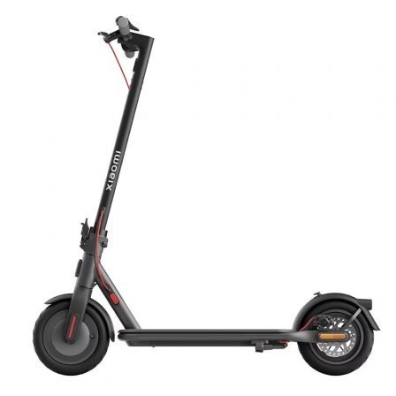 Patinete Eléctrico Xiaomi Electric Scooter 4/ Motor 600W/ Ruedas 10"/ 25km/h/ Autonomía 35km/ Negro