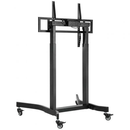 Soporte de Suelo Motorizado con Ruedas Aisens FTF100E-271 para TV de 55-100"/ hasta 120kg