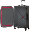 Maleta Mediana American Tourister Crosstrack Spinner Expansible 79cm/ 79x46.5x30.5cm/ 4 Ruedas/ Roja y Gris