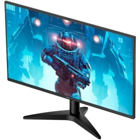 Monitor Gaming AOC 24B36X 23.8"/ Full HD/ 0.5ms/ 144Hz/ IPS/ Multimedia/ Regulable en altura/ Negro